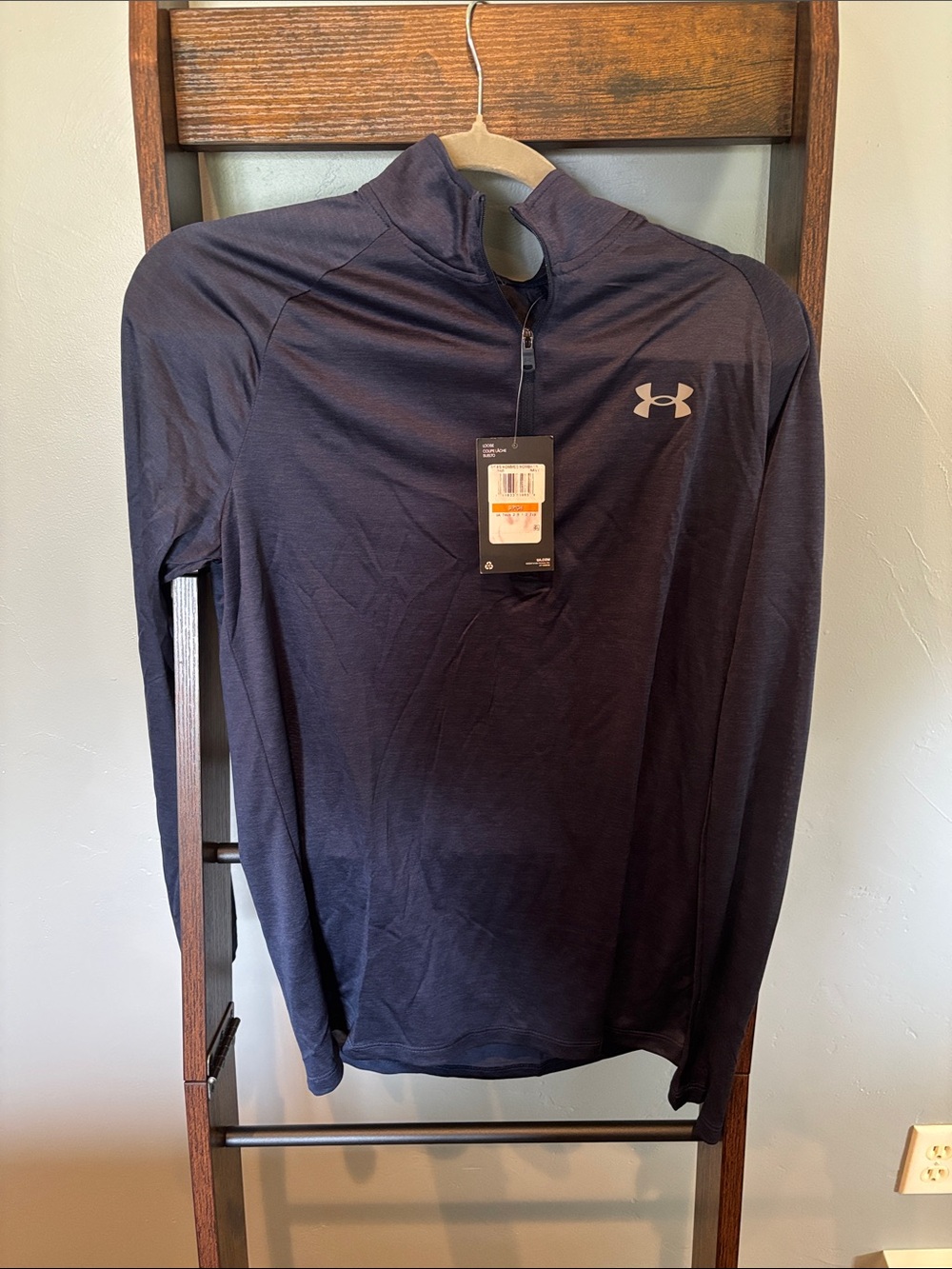 Under Armour Dark Navy Quarter-Zip Hoodie
